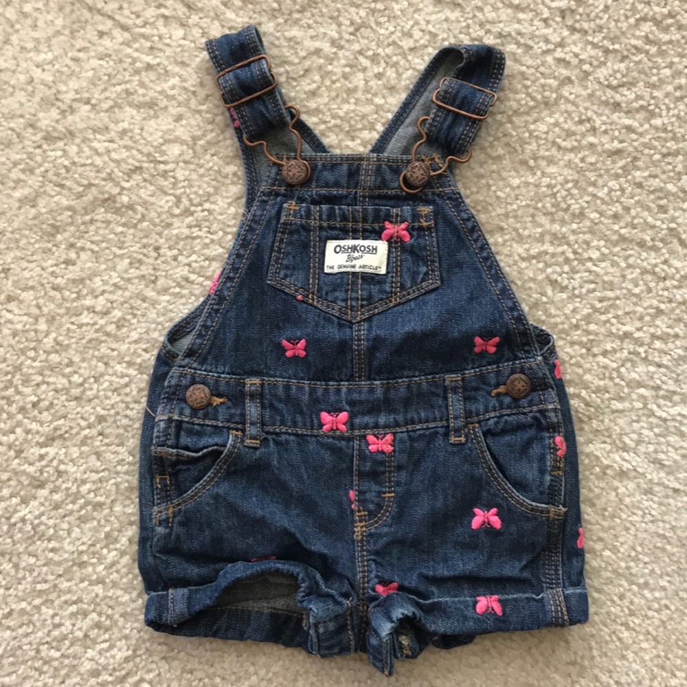EUC Oshkosh baby overalls